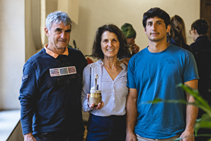 Trento Film Festival 2024 - Riccardo Mazzali, Caterina Mazzalai & Elio Mazzalai, Chiodo d’Oro Sosat 2024