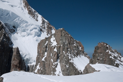 Monte Bianco - Pointe Lachenal Traverse