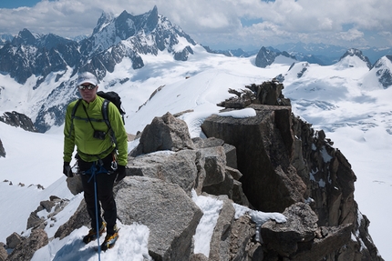 Monte Bianco - Pointe Lachenal Traverse