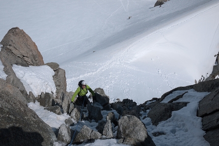 Monte Bianco - Pointe Lachenal Traverse