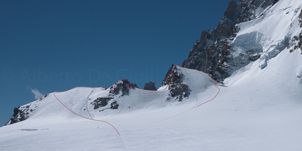 Monte Bianco - Pointe Lachenal Traverse