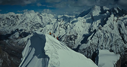 Great Trango Tower Pakistan - Chantel Astorga, Christina Lustenberger and Jim Morrison making the first ski descent of Great Trango Tower (6286m) in Pakistan, May 2024