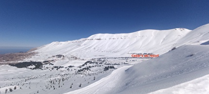 Libano scialpinismo - Scialpinismo in Libano: la parte settentrionale del circolo montuoso attorno a Cedar’s ski resort (5)
