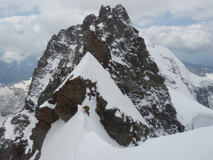 Traversata Scerscen - Bernina - La breccia dello Scerscen