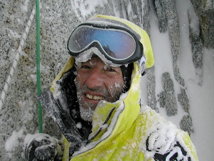 Ermanno Salvaterra con Il Grande Sogno... Patagonia! a Cortina inCroda