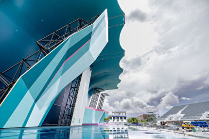 First photos of the Paris 2024 Olympic Climbing Walls