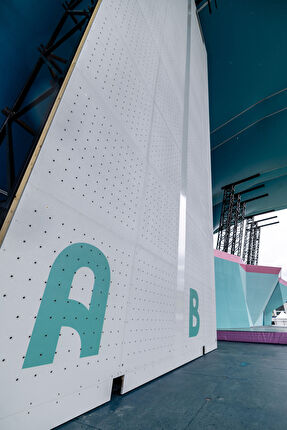Paris 2024 Olympic Games - The sport climbing walls that will be used at the Paris 2024 Olympic Games