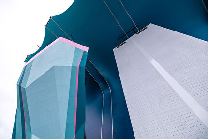 Paris 2024 Olympic Games - The sport climbing walls that will be used at the Paris 2024 Olympic Games