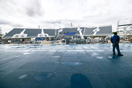 Paris 2024 Olympic Games - The sport climbing walls that will be used at the Paris 2024 Olympic Games