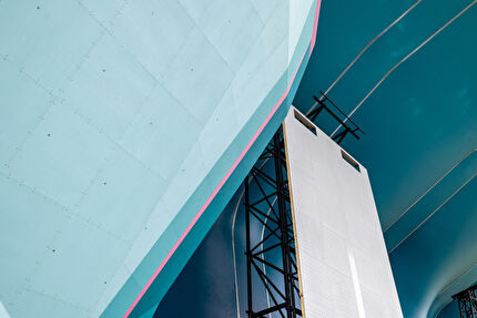 Paris 2024 Olympic Games - The sport climbing walls that will be used at the Paris 2024 Olympic Games