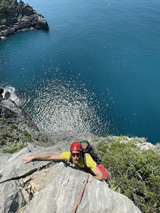 Mare d'Inverno, Maratea, Basilicata, Oreste Bottiglieri, Carlo Magnabosco, Riccardo Quaranta - La prima rotpunkt di 'Oceano di silenzio' a Maratea in Basilicata (Carlo Magnabosco, Riccardo Quaranta 23/05/2023)