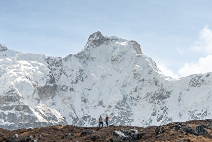 Hungchi, Charles Dubouloz, Symon Welfringer - Charles Dubouloz e Symon Welfringer aprono 'Le Cavalier sans tête', una nuova via su Hungchi (7,029m), maggio 2024