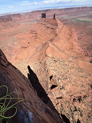 Desert Climbing, Marco Sappa, Thomas Larivierè - Il tiro di 7c+/8a di 'Excommunication' (5.13a), The Priest, Castle Valley, Utah