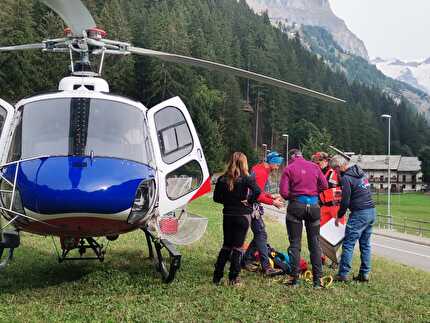 Mummia di Marmotta del Lyskamm - A Gressoney il briefing del team di recupero della Marmotta del Lyskamm