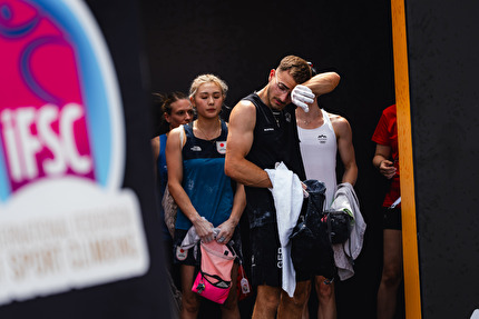 Olympic Qualifier Series Budapest - Futaba Ito & Yannick Flohé, Boulder Qualification, Olympic Qualifier Series Budapest 2024