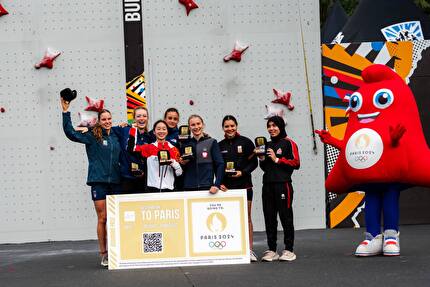 Olympic Qualifier Series Budapest - Speed athletes qualified for Paris 2024 at the Olympic Qualifier Series Budapest: Yafei Zhou, Aleksandra Kalucka, Rajiah Sallsabillah, Capucine Viglione, Manon Lebon, Leslie Adriana Romero Perez, Beatrice Colli
