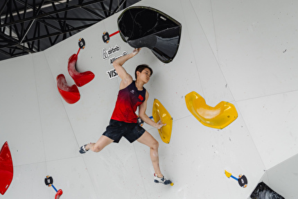 Olympic Qualifier Series Budapest - Zhilu Luo, Boulder Final, Olympic Qualifier Series Budapest 2024