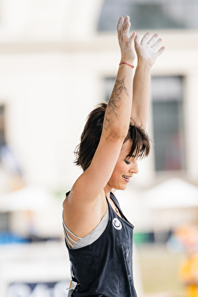Olympic Qualifier Series Budapest - Ievgeniia Kazbekova, Boulder Final, Olympic Qualifier Series Budapest 2024