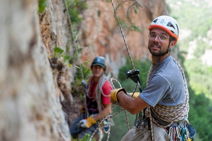 Tunisia - Rock climbing at Zaghouan, Tunisia