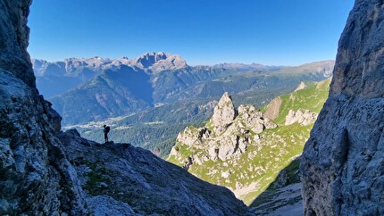 Cima d'Auta, Dolomiti, Rolando Larcher - 'Non è mai troppo tardi' alla Cima d'Auta: Falcade e il Focobon