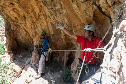 Tunisia - Rock climbing at Zaghouan, Tunisia