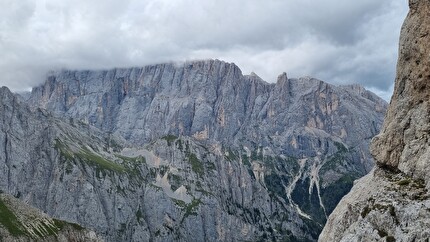 Cima d'Auta, Dolomiti, Rolando Larcher - 'Non è mai troppo tardi' alla Cima d'Auta: la sud della Marmolada