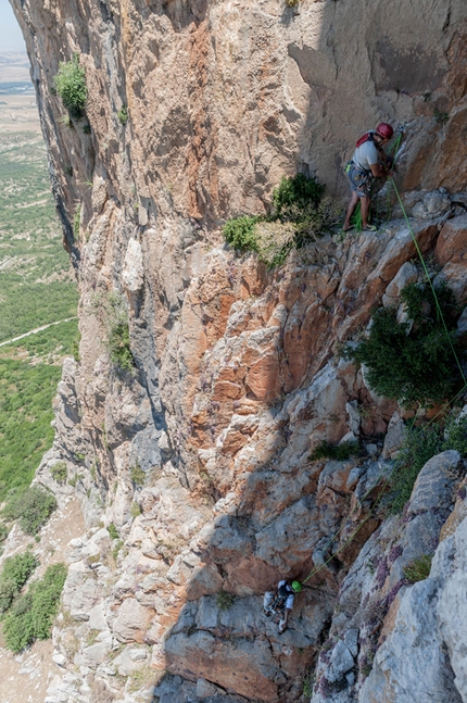 Tunisia - Rock climbing at Zaghouan, Tunisia