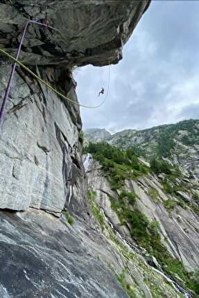 Ferro, Val del Ferro, Val di Mello, Italy - The crag Ferro in Val del Ferro (Val di Mello)