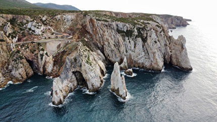 Faraglione di Buggerru, Sardinia, Maurizio Oviglia, Marco Bigatti - The Faraglione di Buggerru in Sardinia