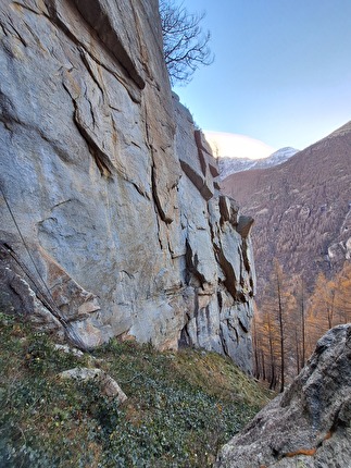 Valle dell'Orco Piccolo Half Dome - Piccolo Half Dome Valle Orco: the splendid west face