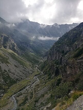 Vallone di Sea - Vallone di Sea dall'alto