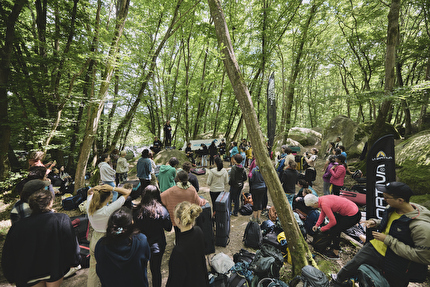 Grimpeuses Paris 2024 - During the Grimpeuses Paris climbing meeting for women