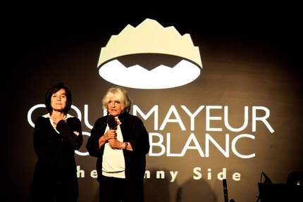 A way of being, words by and about Walter Bonatti - Fabrizia Derriard (Mayor of Courmayeur) and Rossana Podestà