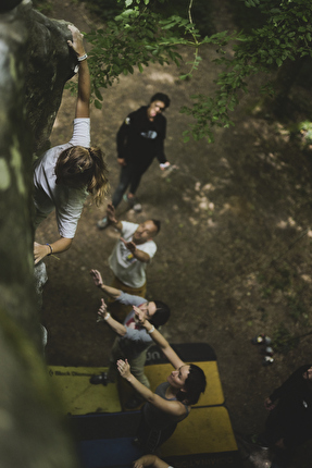 Grimpeuses Paris 2024 - During the Grimpeuses Paris climbing meeting for women
