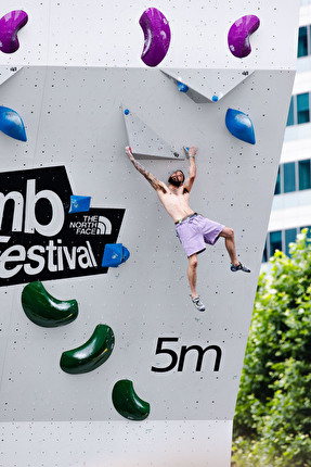 The North Face Climb Festival - The North Face Climb Festival a Canary Wharf, Londra, luglio 2024