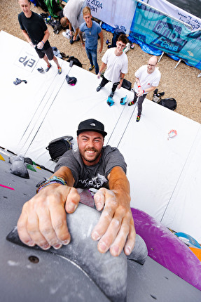 The North Face Climb Festival - Angelino Zeller, The North Face Climb Festival a Canary Wharf, Londra, luglio 2024