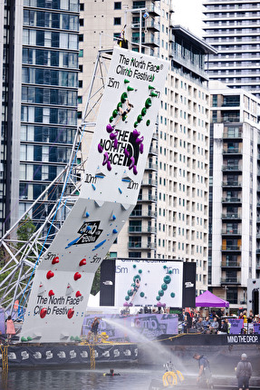 The North Face Climb Festival - The North Face Climb Festival a Canary Wharf, Londra, luglio 2024