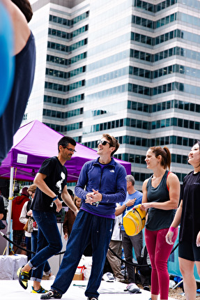 The North Face Climb Festival - James Pearson, The North Face Climb Festival a Canary Wharf, Londra, luglio 2024