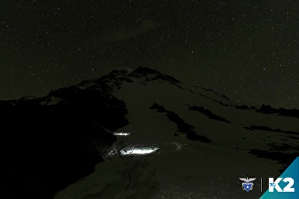 K2 70 - K2 70: tentativo di vetta, la prima notte di cammino il 26/07/2024 dal campo base