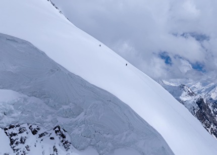 K2 Marco Majori Federico Secchi - Federico Secchi e Marco Majori sul Broad Peak, luglio 2024