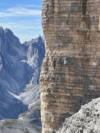 Cima Piccola, Tre Cime di Lavaredo, Dolomiti - Spigolo Giallo, Cima Piccola, Tre Cime di Lavaredo, Dolomiti