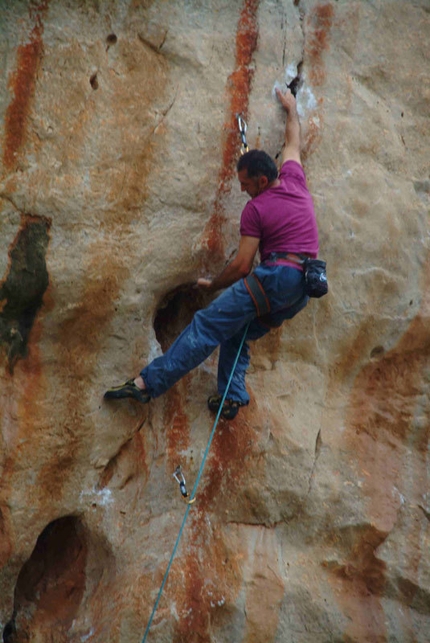 SanVito Climbing Festival – Outdoor Games 2012 - Severino Scassa, arrampicata a San Vito Lo Capo