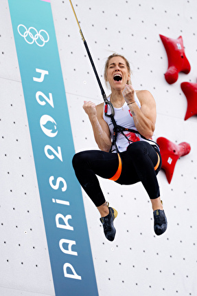 Giochi Olimpici Parigi 2024, Aleksandra Miroslaw - Aleksandra Mirosław, vincitrice della prima storica medaglia d'oro della Speed a Parigi 2024