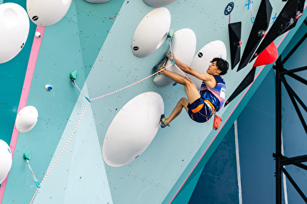 Tomoa Narasaki Giochi Olimpici Parigi 2024 - Tomoa Narasaki, Giochi Olimpici Parigi 2024, Semifinale Lead day 3