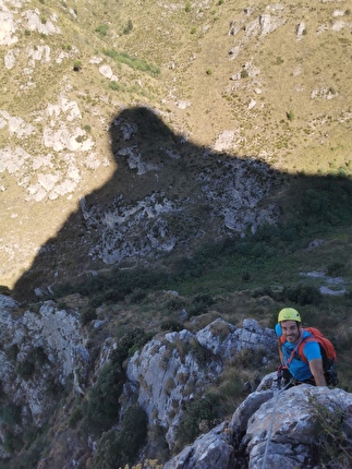 Pizzo Mirabella Sicilia Massimo Flaccavento - Salendo la cresta ovest del Mirabella in Sicilia, 11/07/2024