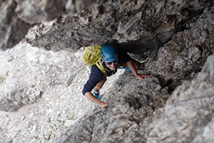 Tre Cime di Lavaredo, Dolomiti, Christian Bickel, Micha Rinn - Tre Cime Concatenamento Integrale - Skyline Traverse (Micha Rinn, Christian Bickel 23/24/07/2024)
