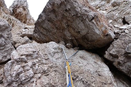 Tre Cime di Lavaredo, Dolomiti, Christian Bickel, Micha Rinn - Tre Cime Concatenamento Integrale - Skyline Traverse (Micha Rinn, Christian Bickel 23/24/07/2024)