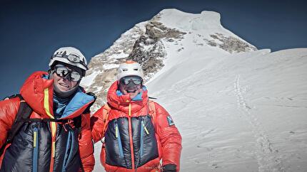 K2 Tommaso Lamantia - Matteo Sella e Tommaso Lamantia al Campo 4 del K2, luglio 2024