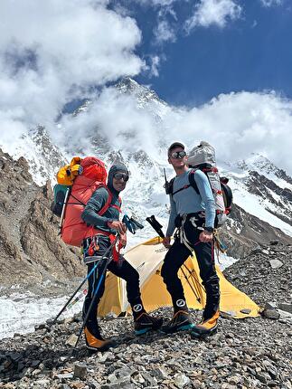 K2 Tommaso Lamantia - Tommaso Lamantia sul K2, luglio 2024