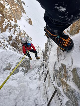 K2 Tommaso Lamantia - Matteo Sella nella House's Chimney sul K2, luglio 2024
